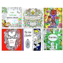 GENERICO - Set Mandalas Antiestress Para Colorear 6 Diseños