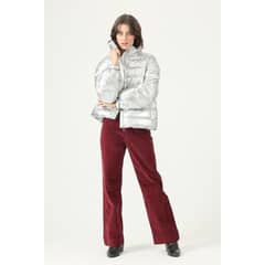 PRIVILEGE - Parka plata 2737 - Plateado