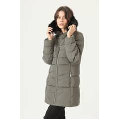 PRIVILEGE - Parka verde 2735 - Verde