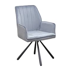 MSA MUEBLES SANTA ANA - Poltrona Giratoria Vita Blue Gray