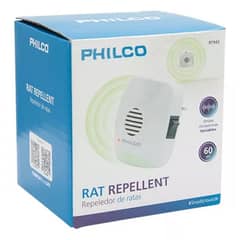 PHILCO - Repeledor Ahuyenta Ratas Ultrasonico Blanco