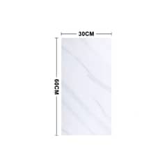 GENERICO - 10 láminas de papel mural mármol ladrillo 60x30 cm para pared y piso