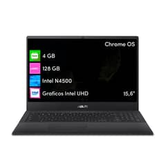 ASUS - Notebook Chromebook Celeron 4GB 128GB SSD 15,6 HD