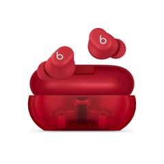 BEATS - Audífonos Inalámbricos Solo Buds Rojo Transparente
