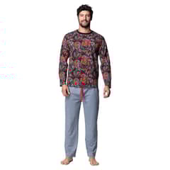 TOP - Pijama Hombre Invierno Algodón Deadpool C2