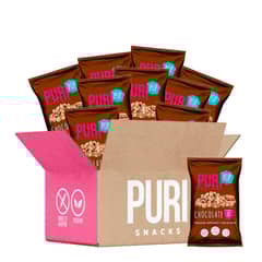 PURI POP - 20 Cabritas Puripop Popcorn Formato Individual Chocolate