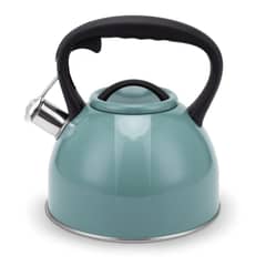 WENS - Tetera Acero Inoxidable Con Mango 3Lts Turquesa