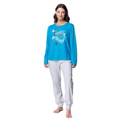 TOP - Pijama Largo Mujer Algodón Invierno Harry Potter C1