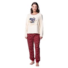 TOP - Pijama Largo Mujer Algodón Invierno Harry Potter C2