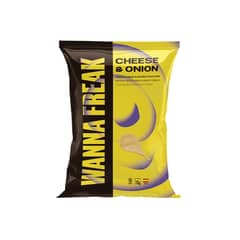 WANNA FREAK - Papas Fritas Queso y Cebolla - 115 gr