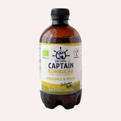 THE GUTSY CAPTAIN - Kombucha Piña Durazno Gutsy Captain - 400 ml