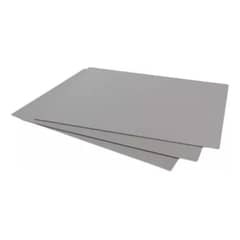 GENERICO - Pack 5 Pliegos De Cartón Piedra 2 mm Tamaño 27,5 X 38,5 cm