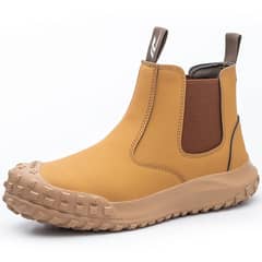 TIOZONEY - Botas de trabajo Hombre - Amarillo