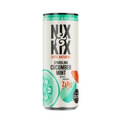 NIX & KIX - Agua Saborizada Pepino y Menta - 250 ml