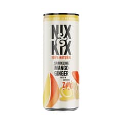 NIX & KIX - Agua Saborizada Mango y Jengibre - 250 ml