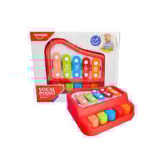 GENERICO - PIANO XILOFONO PARA BEBE ROJO