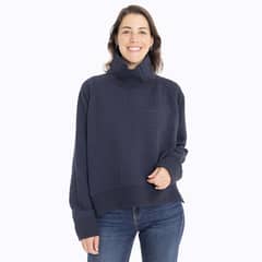 MERRELL - Chaleco Mujer Crooked Sweatshirt Azul Marino