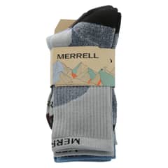 MERRELL - Pack 3 Calcetines Unisex T-Pck Negro