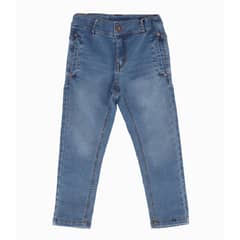 BLACK AND BLUE - Jeans niño básico denim celeste