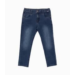 BLACK AND BLUE - Jeans niño pitillos denim azul