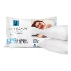 CANNON - Almohadas American Family Kit Pack De 2 Unidades