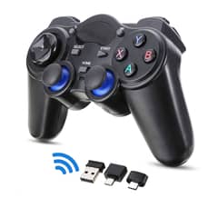 GENERICO - Gamepad JOYSTICK Inalámbrico Compatible PC PS3 y Android