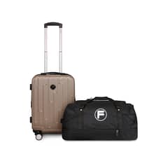 F - Maleta de cabina Flip café + Bolso enrollable Goliat 80lts