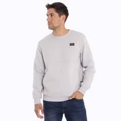 MERRELL - Poleron Hombre Yellowst Sweatshirt Gris claro