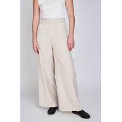 ECLIPSE CHILE - Pantalón Wide Leg Leticia Beige Eclipse