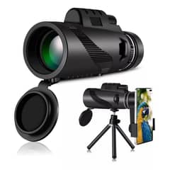 KUANGYE - Monocular Hd Binocular Zoom 40x60 + Estuche + Porta Celular
