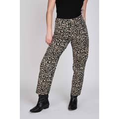 ECLIPSE - Jeans Straight Anastasia Animal Animal