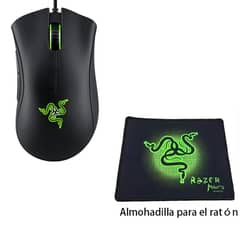 RAZER - Mouse Deathadder + Mousepad
