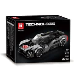 GENERICO - Auto Armable Peugeot 9x8 Le Mans Reobrix 280 Piezas