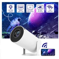 CASTLEN - Proyector HY300 Pro 160 ANSI 720P USB HDMI WIFI