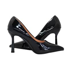 PEQUI - ZAPATO TACO ALTO NEGRO