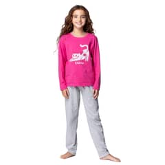 TOP - Pijama Largo Niña Algodón Invierno C1