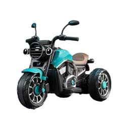 ALPHA - Moto Eléctrica Para Niños Motocicleta Clásica Luz Y Sonidos