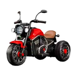 ALPHA - Moto Eléctrica Para Niños Motocicleta Clásica Luz Y Sonidos