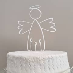 GENERICO - Topper ANGEL para torta primera comuníon