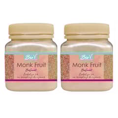 BIOV - Pack x 2 Monk Fruit Endulzante 60gr Sin Gluten Bio V