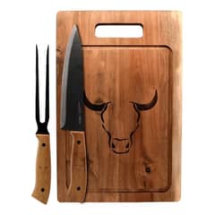 WAYU - Set parrillero Tabla + cuchillo y pincho