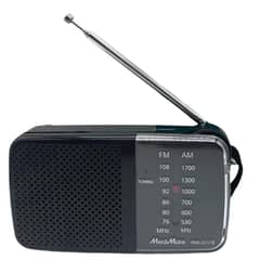 GENERICO - Mini Radio Portatil De Bolsillo AMFM A Pilas