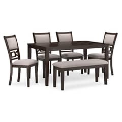 ASHLEY - Juego comedor Langwest set 6 piezas