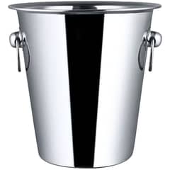 CUINER - Hielera Acero Inoxidable 22 cm para Vinos y Espumante