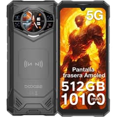 DOOGEE - Celular S200X 32GB+512GB-Negro