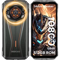 DOOGEE - Celular S punk Pro 20GB+512GB-Naranja