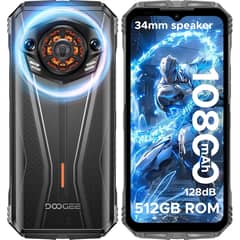 DOOGEE - Celular S punk Pro 20GB+512GB-plata