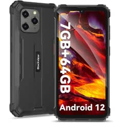 BLACKVIEW - Celular BV5300Pro 7GB+64GB-Negro