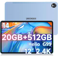 DOOGEE - Tableta T40 PRO 20GB+512GB-azul