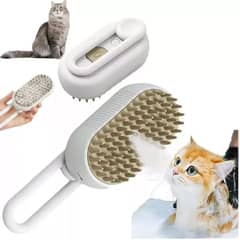 GENERICO - Cepillo Inalambrico a Vapor Para Gatos A Vapor 3 En 1 Cepillo a Vapor Inalambrico para Mascotas Perros y Gatos